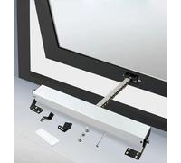 Electric Window Actuator with Rain and Wind Sensor for Automatic Opening in Various Strokes