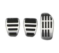 Electric Window Car Foot Pedals Pad For Austral Accessories 2022 2023 2024 Non-slip Rubber Restfoot Stainless Protection Stickers AT/MT(3*)