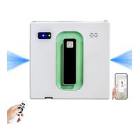 Electric Window Cleaner Robot with 2500Pa Strong Suction, Smart Window Cleaning Robot with Remote Control for Indoor and Outdoor Use