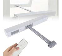 Electric Window Opener Actuator 24V, Remote Control Automatic Closure for Rain, Ideal for Skylight Windows and Greenhouses