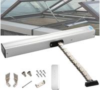 Electric Window Opener Actuator, Electric Chain Window Opener with With Remote Control And Rain Sensor, Double-Layer Chain And Silent Design, Skylight Conservatory/Roof Vents,300mm