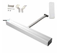 Electric Window Opener Actuator, Greenhouse Automatic Window Opener Auto Roof Vent, with Remote Control and Switch, 300mm-800mm Stroke 600mm