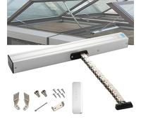 Electric Window Opener Actuator, Remote Control Chain Opener with Rain Sensor, Silent Design for Skylight and Roof Vents, 600 Torque