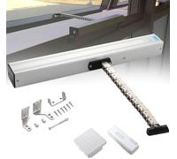 Electric Window Opener Chain Drive with Wall Switch & Remote Control for Skylights and Roof Ventilation Adjustable Lift 300mm - 1000mm Ideal for Home Automation