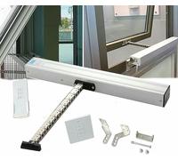 Electric Window Opener with Remote Control & Switch 24V Automatic Chain Actuator 300-700mm Stroke for Skylights Greenhouses & Roof Ventilation.