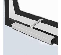 Electric Window Opener with Remote Control & Wall Switch - Silent Actuator for Skylights Greenhouses & Roof Vents - Double-Layer Chain Design (300mm)