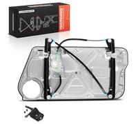 Electric Window Regulator Without Motor Front Left Compatible with New Beetle 9C1 1C1 2/3-door Hatchback 1998-2010 1C0837655C DEWR9531D