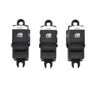 Electric Window Switch Button 25401-EB30B-D Chrome Electric Power Window Lifter Switch For Nissan For Navara D40 For Qashqai For Pathfinder R51 2004-16 Window Switch(Single-3)