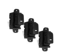 Electric Window Switch Button 93570-1X000 93570-1M100WK 93580-1X000 Left Power Window Switch Rear Button For KIA For Forte For Cerato 2009 2010 2011 2012 2013 Window Switch(Rear Button 3piece)