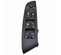 Electric Window Switch Button Front Left Electric Master Power Window Control Switch Button With Panel Blue Backlight Rearview Mirror Folding For Hyundai IX35 Window Switch(AUTO DOWN)