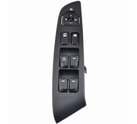 Electric Window Switch Button Front Left Electric Master Power Window Control Switch Button With Panel Blue Backlight Rearview Mirror Folding For Hyundai IX35 Window Switch(AUTO)