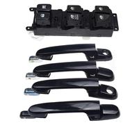 Electric Window Switch For Hyundai For Accent 1.6L 2007-2010 Outside Inside Door Handle Front Rear Left Right Power Window Control Switch(Kit 001)
