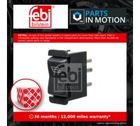 Electric Window Switch fits MERCEDES 190 W201 2.0 Front 82 to 93 M102.961 Febi