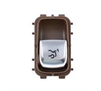 Electric Window Switch Power Master Window Control Switch Button For Benz C For Class W205 S205 X253 C200 2059056811 2059051713 Car Window Switch(Brown-button)