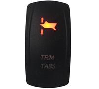 Electric Window Switch Trim Tabs Switch Panel (ON)-Off-(ON) Momentary Rocker Switch Panel for Marine Boat Console 12V/20A 24V/10A IP68