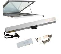 Electric Window Vent Opener with Rain Sensor 24V Automatic Closer Chain Tilting Mechanism 300mm-700mm Stroke for Smart Home Weather Control