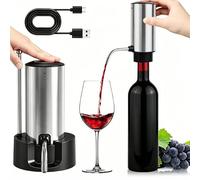 Electric Wine Aerator and Dispenser,One Touch Automatic Pourer & Decanter