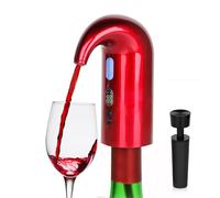 Electric Wine Aerator Pourer,Portable One-Touch Wine Decanter with Type C