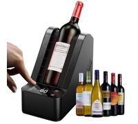 Electric Wine Chiller for Single Bottle, Portable Bottle Wine Cooler, Touch Screen Control, 0-20°C Adjustable Cooling, Single Bottle Cooler for 750ml Wine, for The Wine Lover
