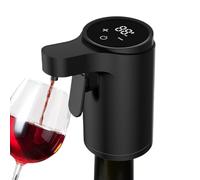 Electric Wine Dispenser - Automatic Decanter Carafe with Touch Screen | Smart Wine Whiskey Aerator Pourer | Rechargeable with 4 Modes for Home Bar, Office, Travel and Party