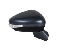 Electric Wing Door Mirror 1PC For Citroen For C4 II 2010-2016 Outside Exterior Rearview Mirror Outer Side Assembly Mirror Protectors(Gray manual RH)