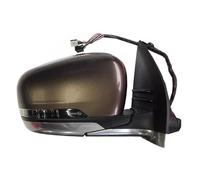 Electric Wing Door Mirror Auto Rearview Mirror Assembly For Jeep For Commander Car Electric Folding LED Turn Signal Heating Electric Adjustment Complete Door Mirror(E Right)