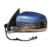 Electric Wing Door Mirror Auto Rearview Mirror Assembly For Jeep For Commander Car Electric Folding LED Turn Signal Heating Electric Adjustment Complete Door Mirror(C Left)