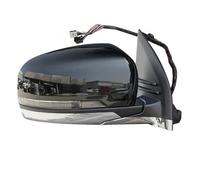 Electric Wing Door Mirror Auto Rearview Mirror Assembly For Jeep For Commander Car Electric Folding LED Turn Signal Heating Electric Adjustment Complete Door Mirror(A Right)