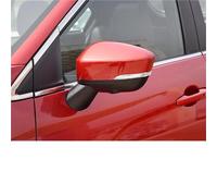 Electric Wing Door Mirror Car Door Wing Side Outer Mirror Assembly Rear View Mirror For Mitsubishi For Eclipse For Cross 2018 2019 2020 2021 2022 5PINS Rear View Mirror(Red-L)