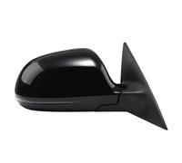 Electric Wing Door Mirror Car Exterior Rearview Mirror For A6L For C6PA 2009-2012 Outside Rearview Mirror Assembly Electric Folding Turn Signal Complete Door Mirror(Black,6pin R)