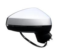 Electric Wing Door Mirror Car Rearview Mirror Assembly For A3 2014-2021 Auto 6 Wire 8 Wire Electric adjustment Heating Electrical folding Door Wing Mirror Electric(Silver 6wires R)