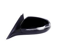 Electric Wing Door Mirror Car Side Power Rear View Mirror Assembly Blind Spot For Mercedes For Benz For W205 C Class C180 C300 C200 C260 2014-2018 Wing Door Mirror(Black,Left)
