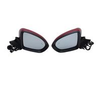 Electric Wing Door Mirror For Chevrolet For Cruze 2016-2019 Wine Red With Blind Spot Lights Door Mirror Car Accessories 7 Wires Complete Wing Mirrors(1 pair)