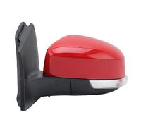 Electric Wing Door Mirror For Focus Mk3 Euro Race Red Big Red 2011-2018 With Lens Esc Light Heated Door Mirror Car Side Mirror Assembly