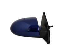 Electric Wing Door Mirror For Hyundai For Accent 2006-2011 Car Door Rearview Mirror Assembly Outside Rearview Side Mirror Assembly Complete Door Mirror(Blue,Manual R)