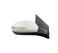 Electric Wing Door Mirror For Hyundai For I20 16 17 Car Rearview Mirror Assembly Electric Folding Turn Signal Heating Lens Adjustment Mirror Assy Wing Door Mirror(WHITE,6 Wire R)