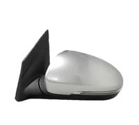 Electric Wing Door Mirror For Hyundai For Tucson 2016-2019 Car Rearview Mirror Assembly Electrical Folding Heated Glass Turn Signal Light(Silver 5pin left)