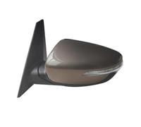 Electric Wing Door Mirror For Kia For Carens 2013 2014 2015 2016 2017 2018 7/8 Wires Auto Side Rear View Mirror Outside Rearview Mirror Assembly Door Wing Mirror Electric(Brown,8Wires L)