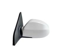Electric Wing Door Mirror For Kia For Cerato 2006-2012 Left And Right Car Side Mirror Rearview Assembly Exterior Mirrors Without Turn Signal(1Piece 5pin Left White)