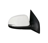 Electric Wing Door Mirror For Kia For Picanto 2017 2018 Auto Rearview Mirror Assembly Car Electric With Lamp Auto Side Rear Mirror Assembly Wing Door Mirror(WHITE,A Right)
