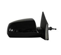 Electric Wing Door Mirror For KIA For Rio 2006 2007 2008 2009 2010 2011 Car Rearview Mirror Cover Reverse Mirror Assembly Complete Door Mirror(Black,Right)