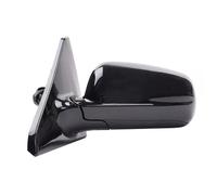 Electric Wing Door Mirror For VW For Santana 3000 4000 Auto Outside Reversing Mirror With Heating 3 Wire 5 Wire Car Side Rearview Mirror Assembly(5 Wire Leftt)