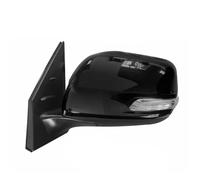 Electric Wing Door Mirror Rearview Mirror Assembly For Toyota For Land For Cruiser For LC200 For UZJ200 2012-2016 87940-60G30 Car Electric Folding Complete Door Mirror(Black,L 9 Wire)