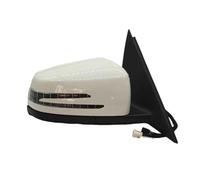Electric Wing Door Mirror Rearview Mirror Rearview Mirror Folding Turn Signal Assembly For Mercedes For Benz For W204 C63 C200 C180 2006 2007-2013 Wing Door Mirror(WHITE,Right)