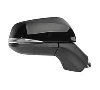 Electric Wing Door Mirror Side Mirror For Toyota For RAV4 For RAV 4 2019-2022 Car Rearview Mirror Cover Frame Turn Signal Light Lamp Lens Heated Mirror Protectors(8pins black R)