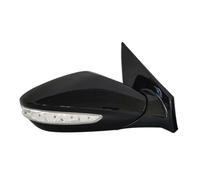 Electric Wing Mirror Unit For Hyundai For Sonata 2010-2014 2015 Auto Door Wing Side Rearview Mirror Assembly 5 Wire 8 Wire 10 Wire Electric Adjustment(Black,8 Wires R)