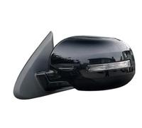 Electric Wing Mirror Unit For Mitsubishi For Outlander 2013-2018 2019 2020 Car Accessories Auto Outside Door Rearview Mirror Assemblys Left Right Electric Adjustment(Black-Only Left)
