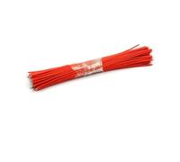 Electric Wire Cable,100Pcs 1007 24AWG Fly Jumper Wire Tin Plated Breadboard Solder Cable 15cm Tin Conductor Connector Wires solar sheathed(Red,15cm)