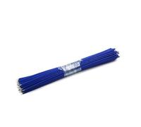 Electric Wire Cable,100Pcs 1007 24AWG Fly Jumper Wire Tin Plated Breadboard Solder Cable 15cm Tin Conductor Connector Wires solar sheathed(Blue,20cm)