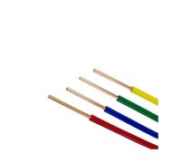 Electric Wire Cable,2 Meter 0.06mm Insulated Electric Hard Line Single Strand Pure Copper Core Solid Wire Flame Retardant Electronic Power Cable(Red,Single Core 23AWG 0.3mm2)